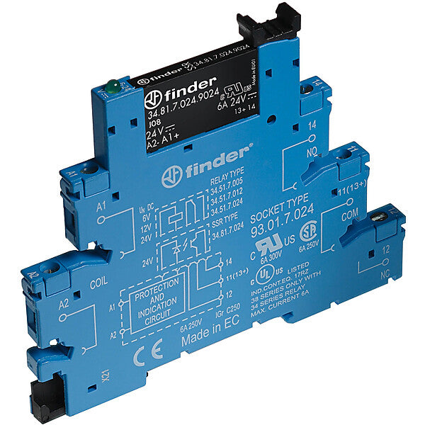Finder SSR-Koppelrelais m.Schraubklemme bl 38.81.7.024.9024